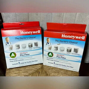 2 - Honeywell A Odor Reducing Large Air Purifier Replacement Pre-Filter HRF-AP1